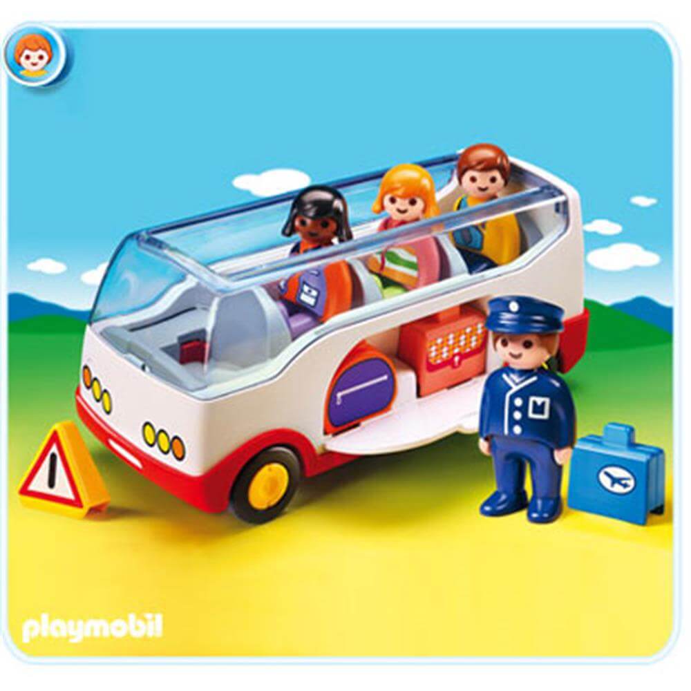 Playmobil 123 Airport Shuttle Bus 6773